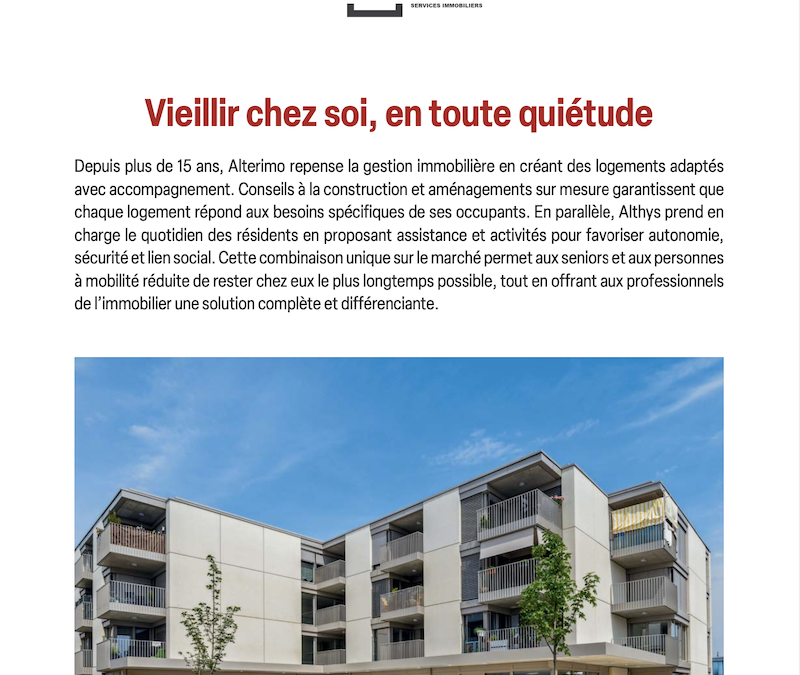 Vieillir chez soi, en toute quiétude